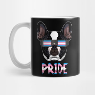 French Bulldogs Transgender Flag Lgbt Mug